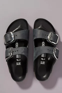 ARIZONA BIG BUCKLE BLACK LEATHER