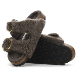 ARIZONA BIG BUCKLE GRAY TEDDY SHEARLING