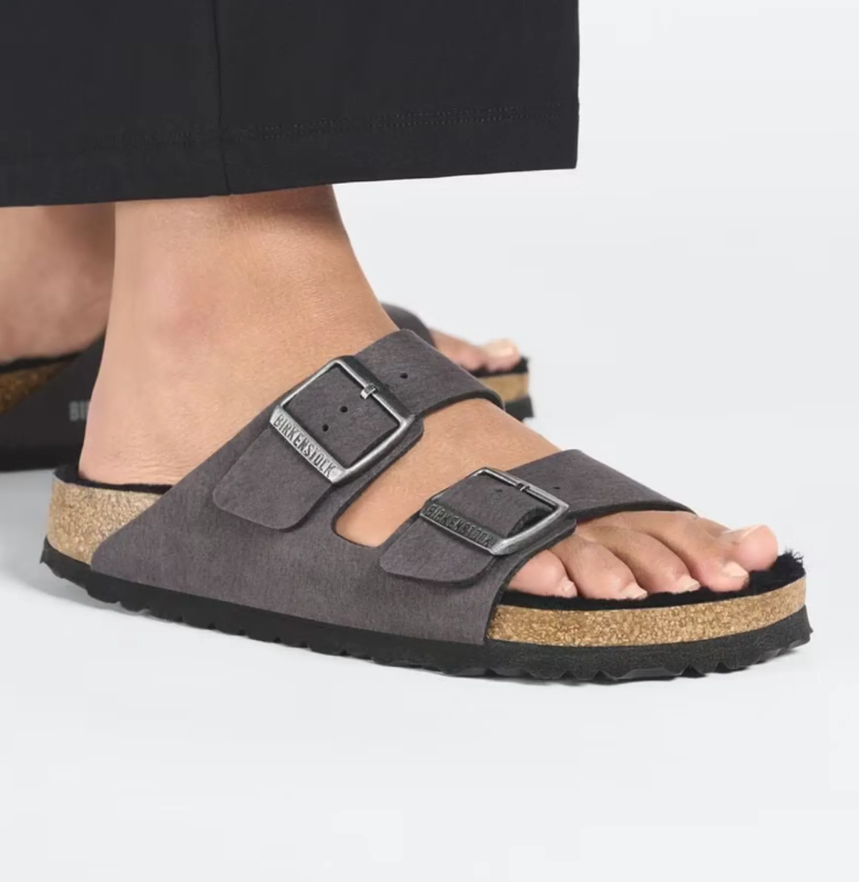ARIZONA SHEARLING DESERT DUST/BLACK