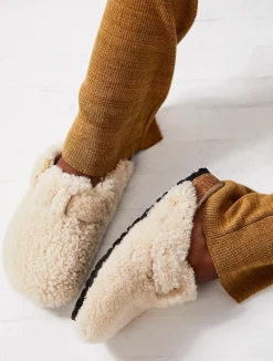 BOSTON BIG BUCKLE EGGSHELL TEDDY/SHERLING