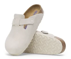 BOSTON SOFT FOOTBED ANTIQUE/WHITE