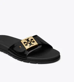BUCKLE SLIDE BLACK
