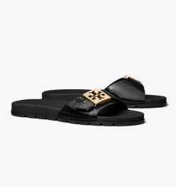 BUCKLE SLIDE BLACK