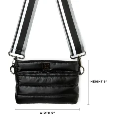 BUM BAG CROSSBODY PEARL BLACK