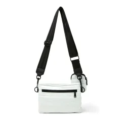 DOWNTOWN CROSSBODY WHITE PATENT