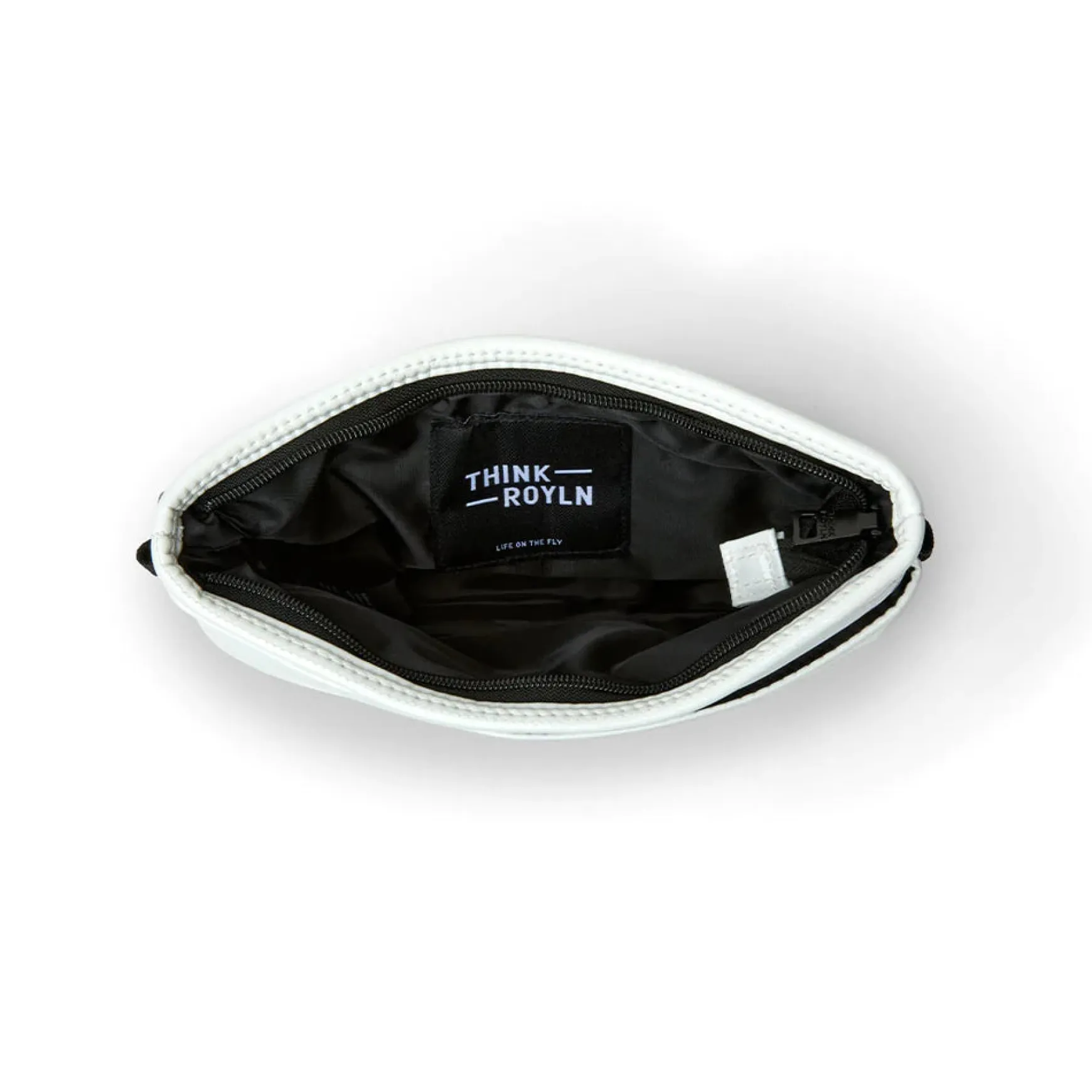 DOWNTOWN CROSSBODY WHITE PATENT