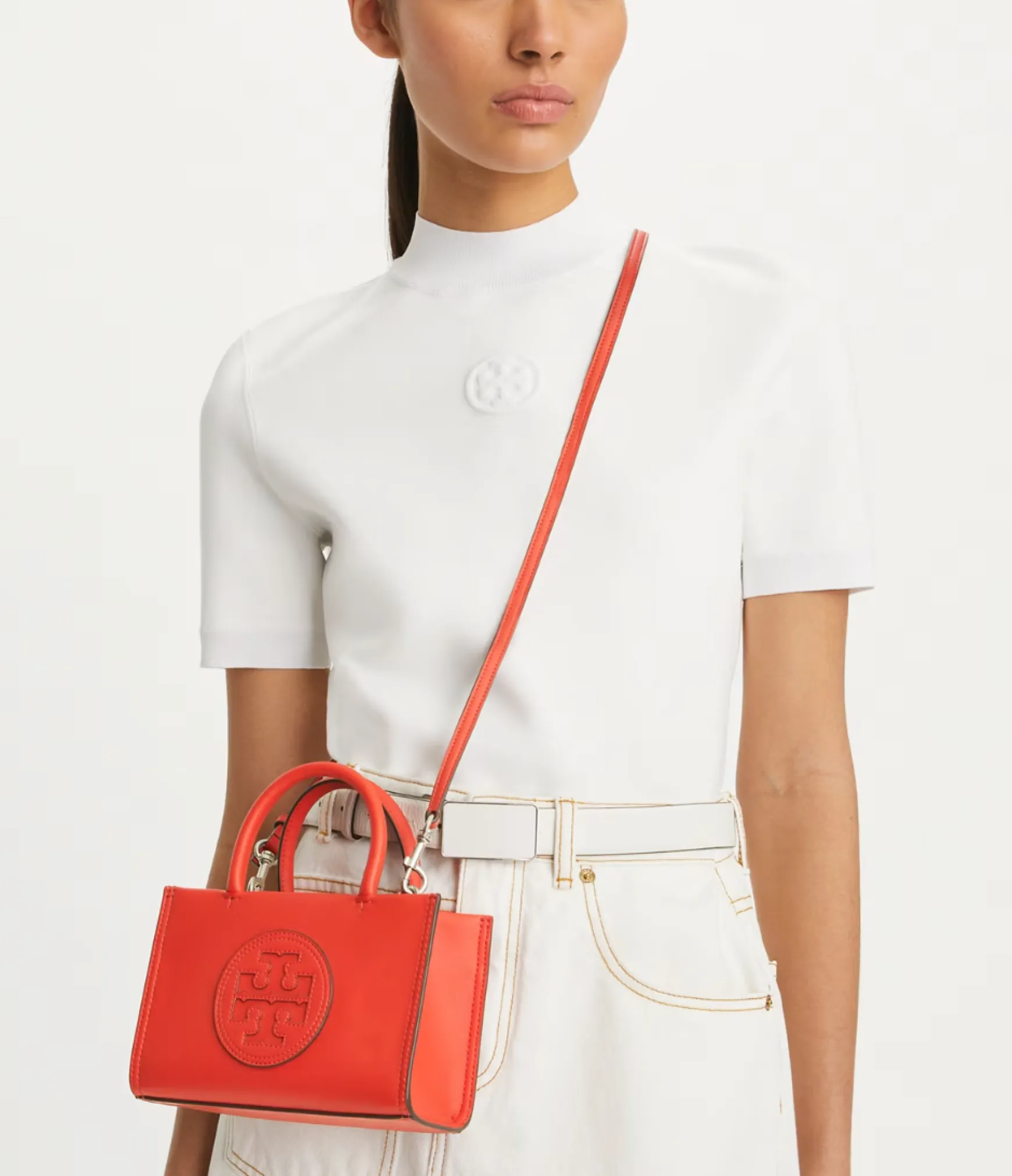 ELLA BIO MINI TOTE POPPY RED