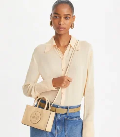 ELLA BIO MINI TOTE VANILLA PATENT