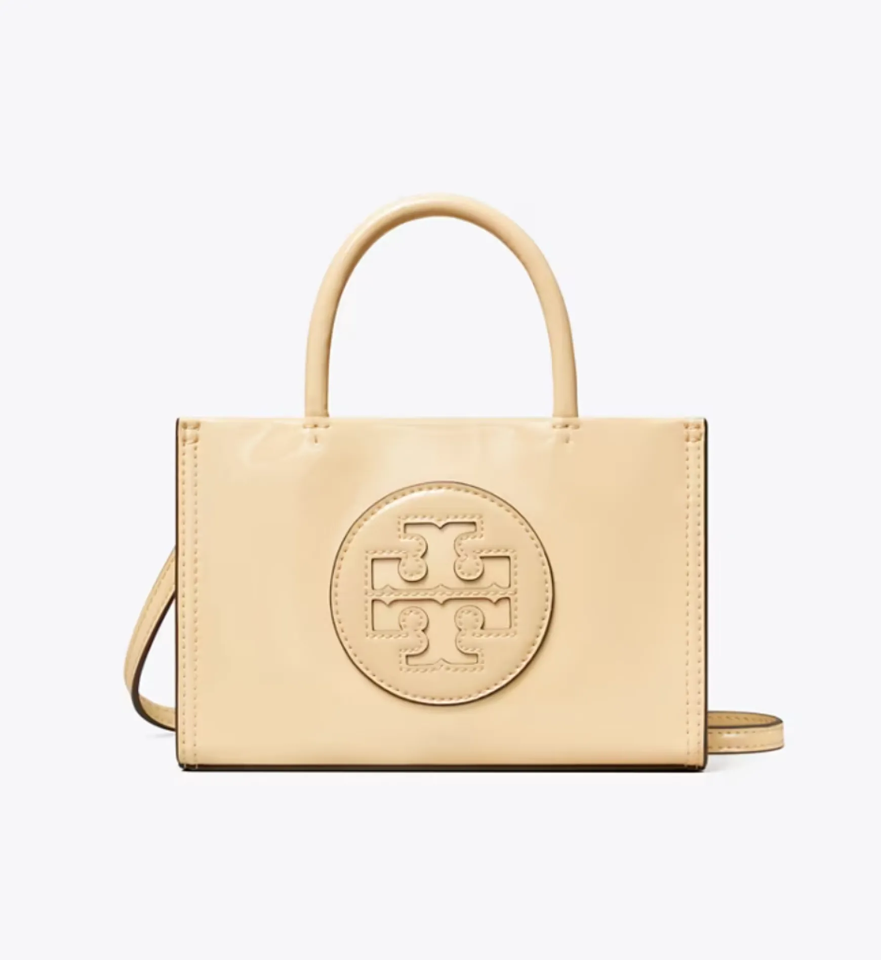 ELLA BIO MINI TOTE VANILLA PATENT
