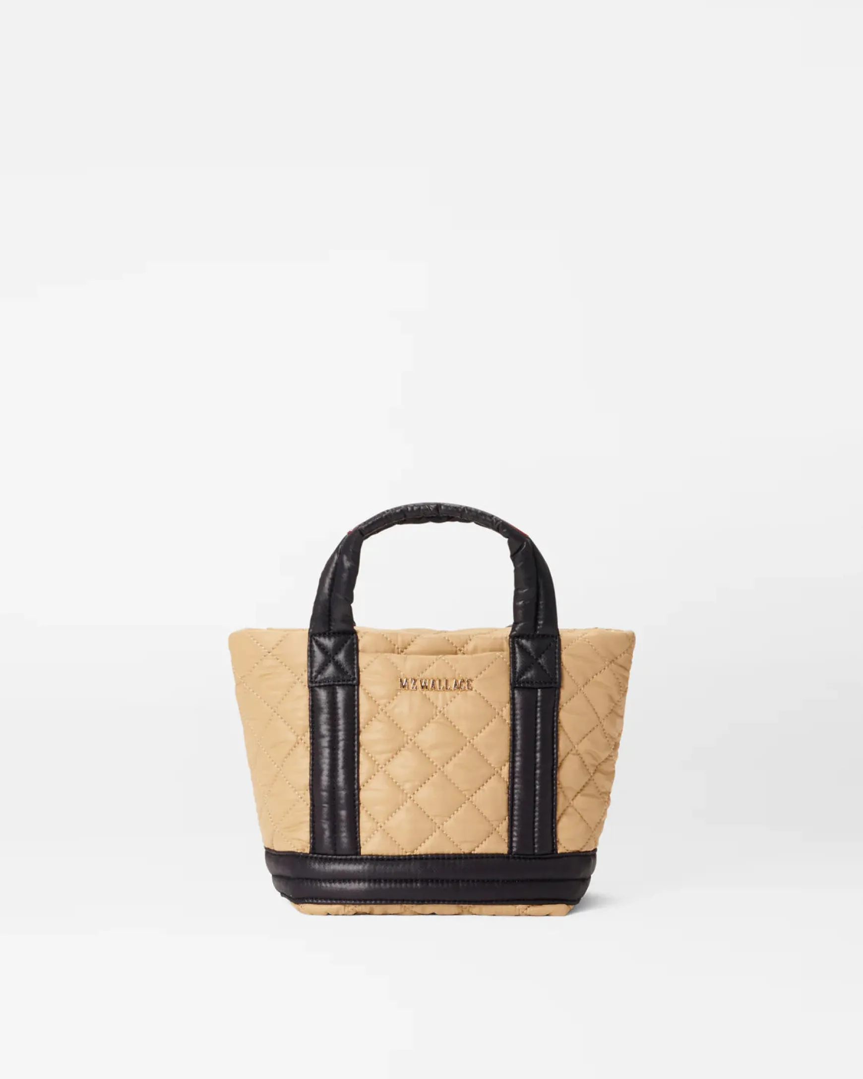 EMPIRE MINI TOTE CAMEL/BLK