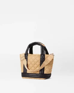 EMPIRE MINI TOTE CAMEL/BLK