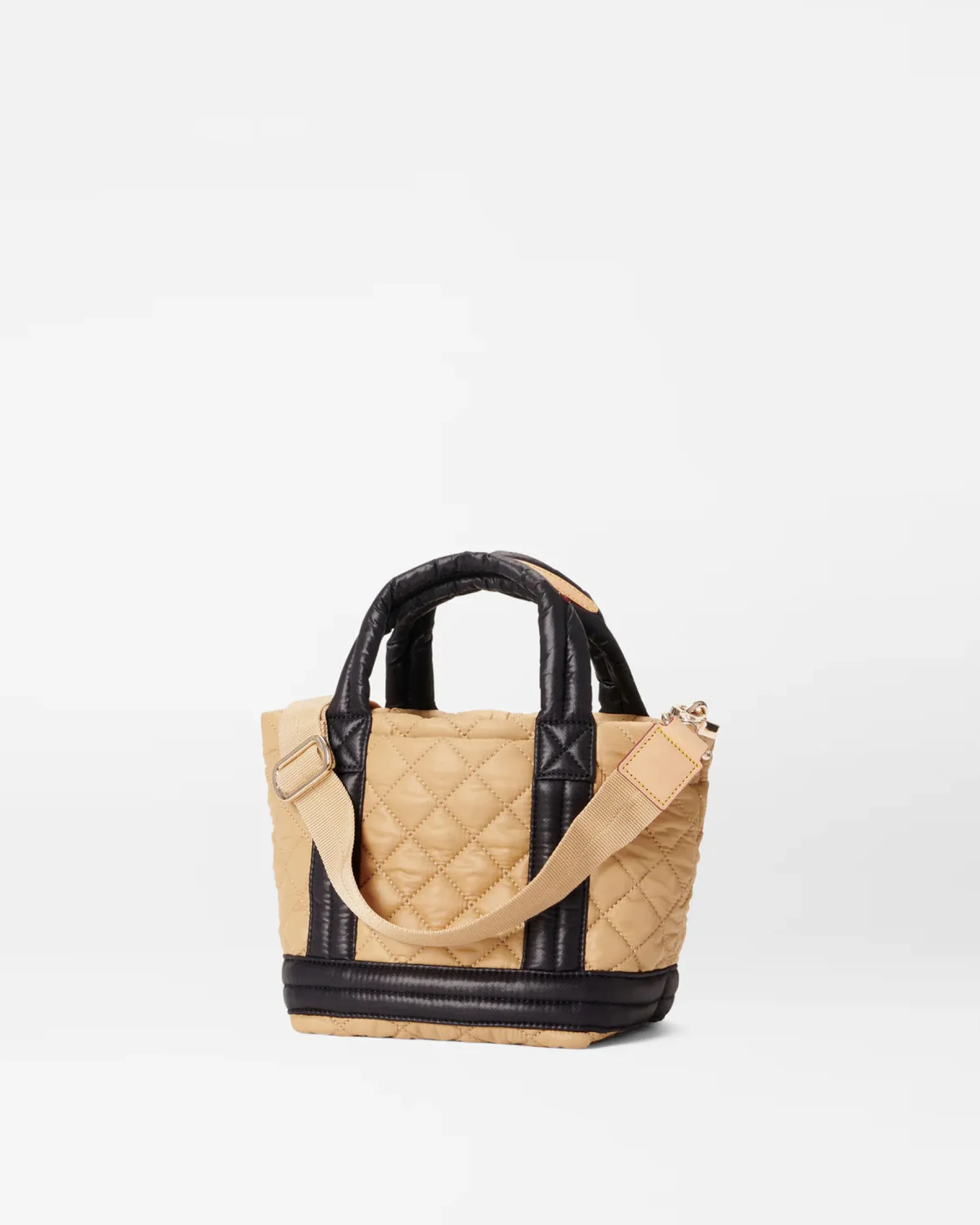 EMPIRE MINI TOTE CAMEL/BLK