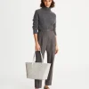 EVER-READY ZIP TOTE IVORY