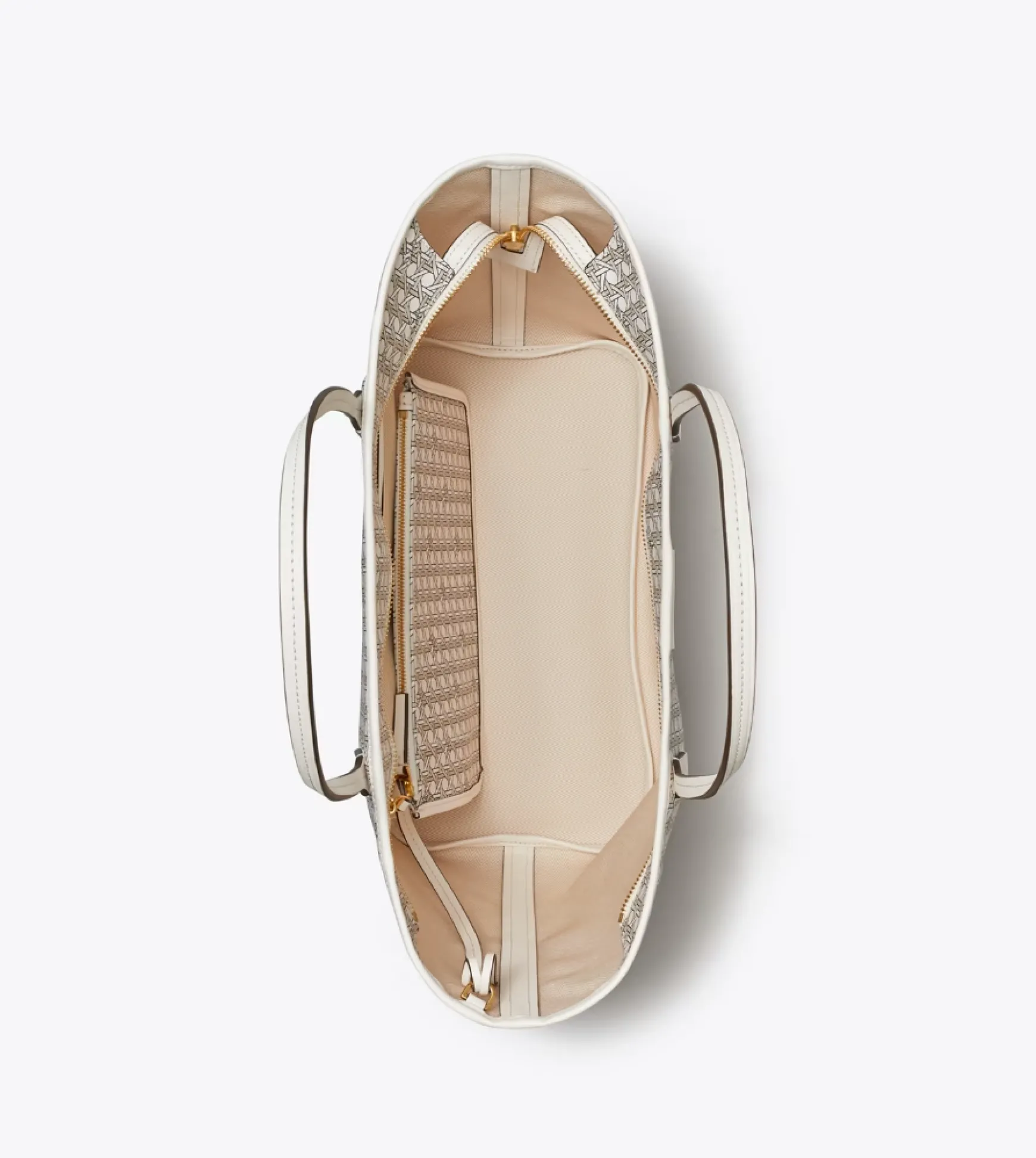 EVER-READY ZIP TOTE IVORY