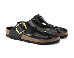 GIZEH BIG BUCKLE HIGH SHINE BLACK