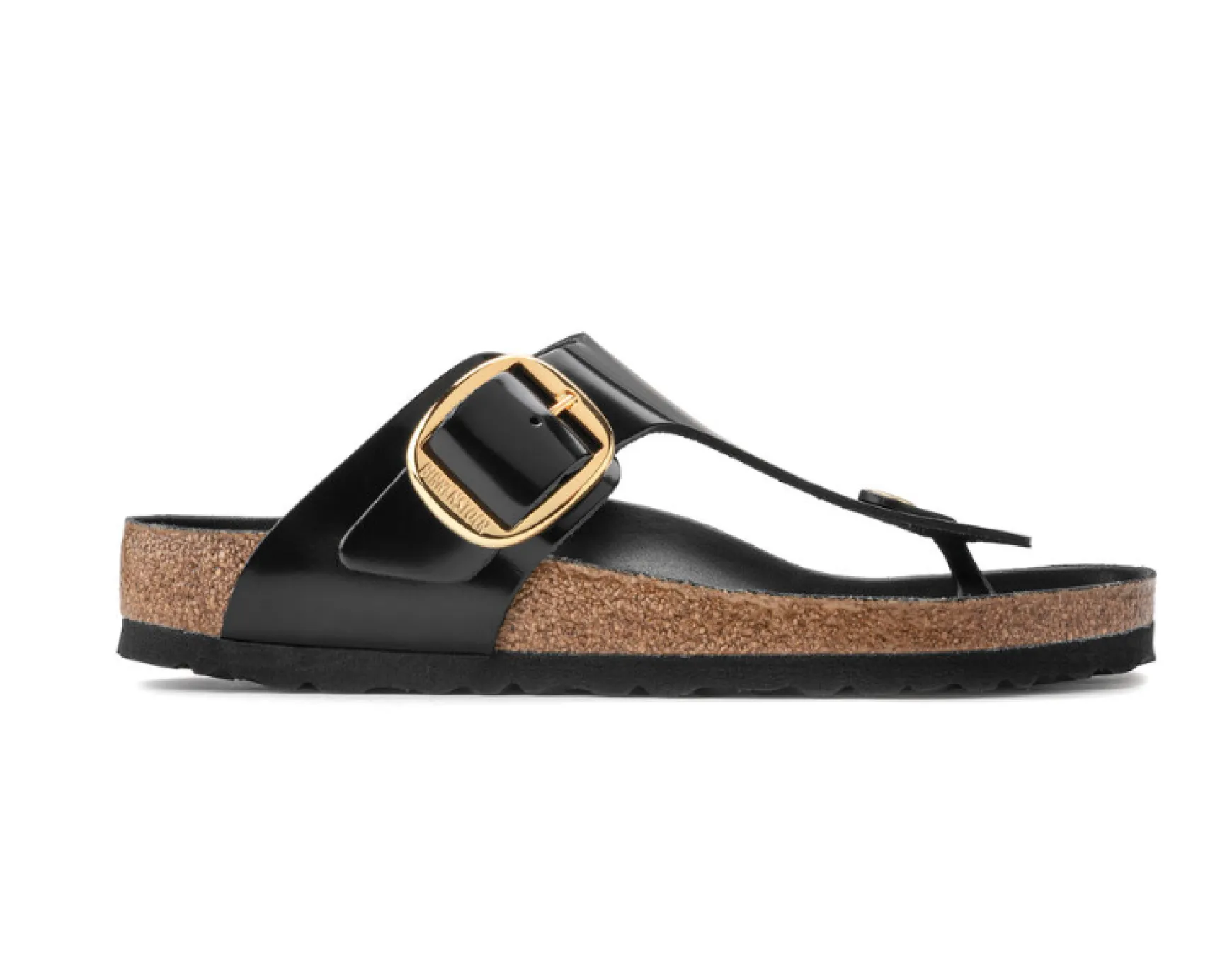 GIZEH BIG BUCKLE HIGH SHINE BLACK
