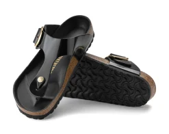 GIZEH BIG BUCKLE HIGH SHINE BLACK