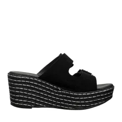 HUDSON BLACK SUEDE
