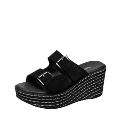 HUDSON BLACK SUEDE