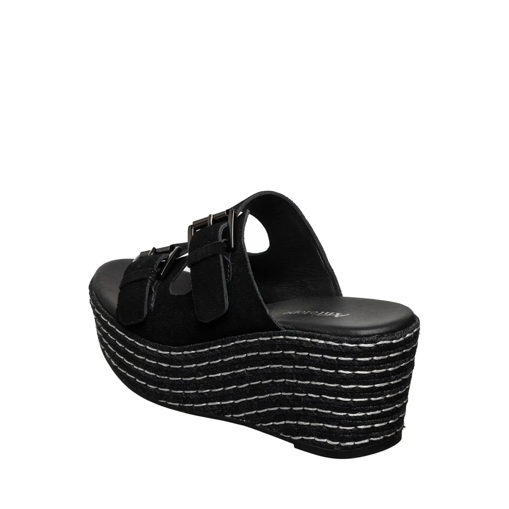 HUDSON BLACK SUEDE