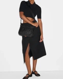 MADISON QUILTED UPTOWN BLACK