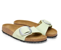 MADRID BIG BUCKLE FADED LIME NUBUCK