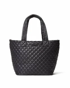 METRO MEDIUM TOTE DELUXE BLACK