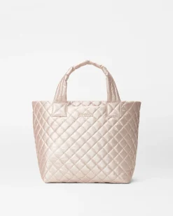 METRO SMALL TOTE DELUXE PALE ROSE GOLD