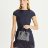 MINI SWING SATCHEL T MONOGRAM JACQUARD