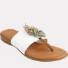 NOVALEE WHITE/METALLIC