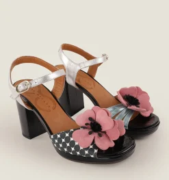 PARLOTA BLACK/SILVER/ROSE