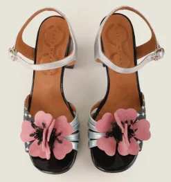 PARLOTA BLACK/SILVER/ROSE