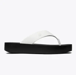PLATFORM FLIP FLOP WHITE/BLACK