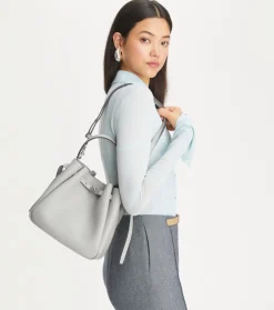 ROMY BUCKET BAG LT GRANITE
