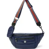 SISTER SLING NAVY PATENT