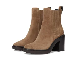 T-GORED HEELED BOOT RIVERROCK SUEDE